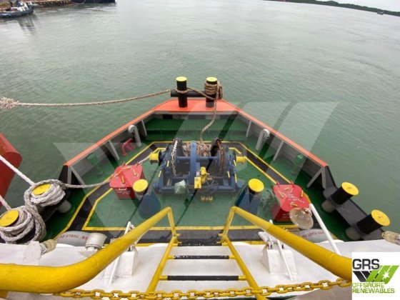 チャーター可能な42mアンカーハンドリング船も販売中