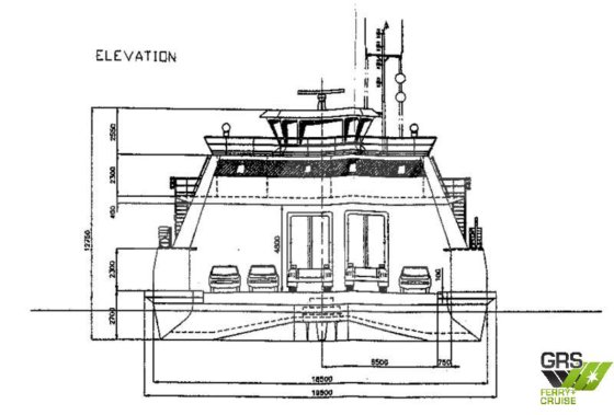 61米 载客量400人