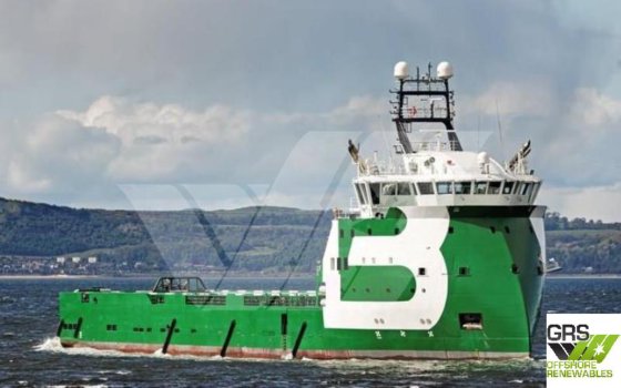 出售89米DP2平台供应船