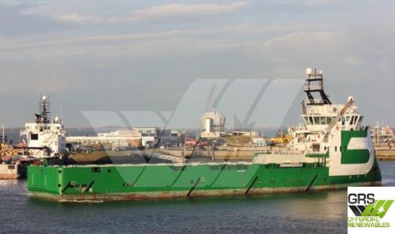 出售89米DP2平台供应船