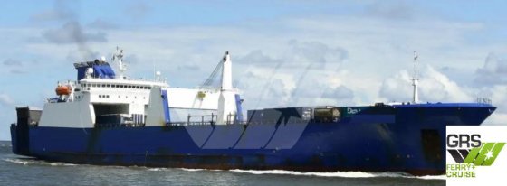 出售183米2308车道滚装船