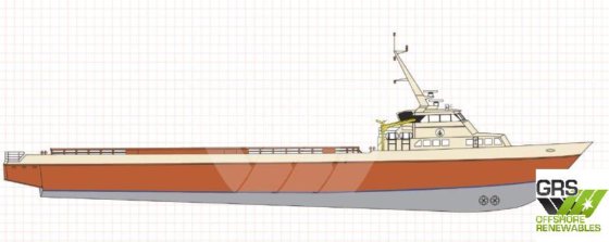 出售54米船员转运船
