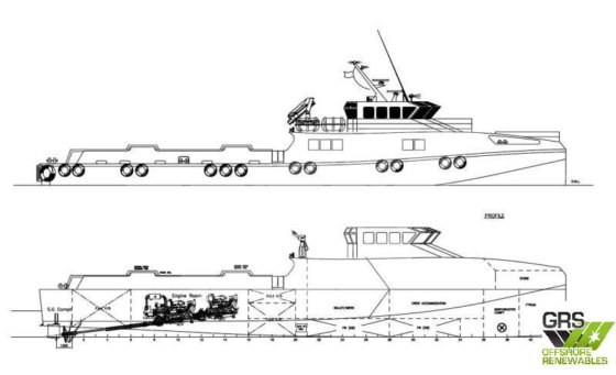 40m、100人乗り乗員輸送船販売