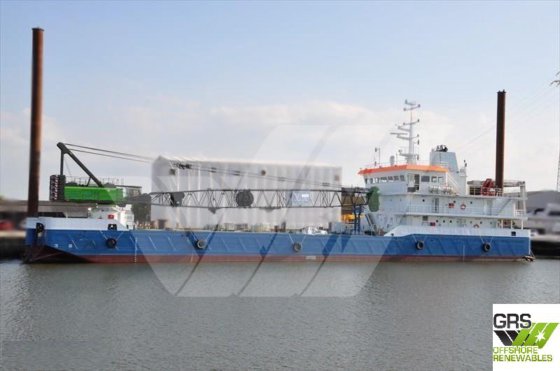 64mグラブホッパー浚渫船販売中