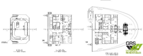 58m DP 1プラットフォーム補給船販売