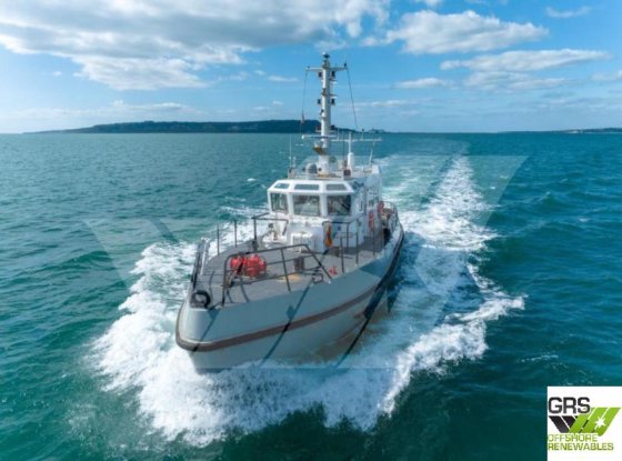 出售的20米海洋调查船