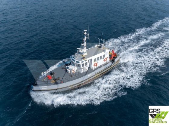 出售的20米海洋调查船