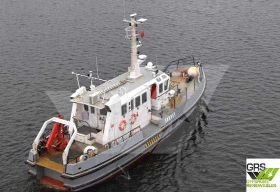 出售的20米海洋调查船