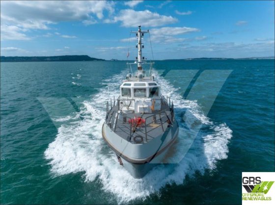 出售的20米海洋调查船