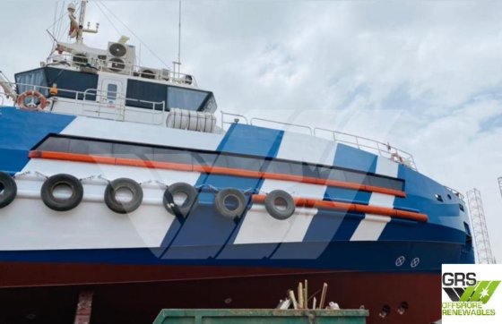 45m、112人乗り乗務員輸送船販売