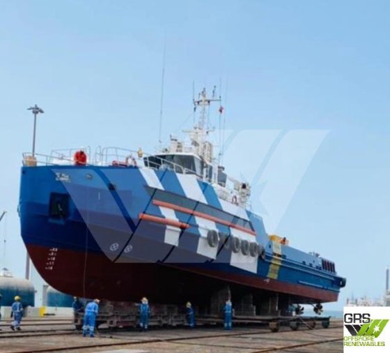 45m、112人乗り乗務員輸送船販売