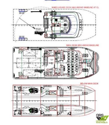 出售22米24人船员转运船