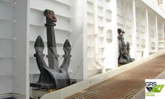 155米长、1690车道米的滚装船出售