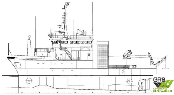 出售42米10节测量船