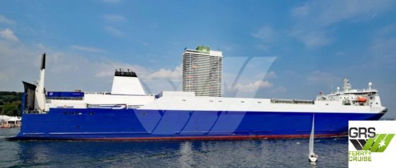 待售187米(3322车道米)滚装船