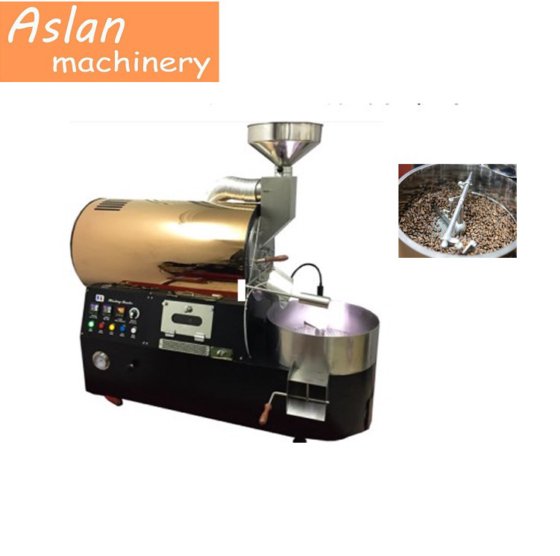 automatic Coffee Bean Roaster / electric coffee roaster /stainless steel gas coffee roaster