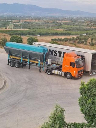 水平サイロ | ポータブルセメントサイロ