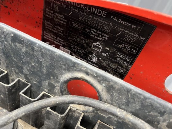 2017 Linde T16L
