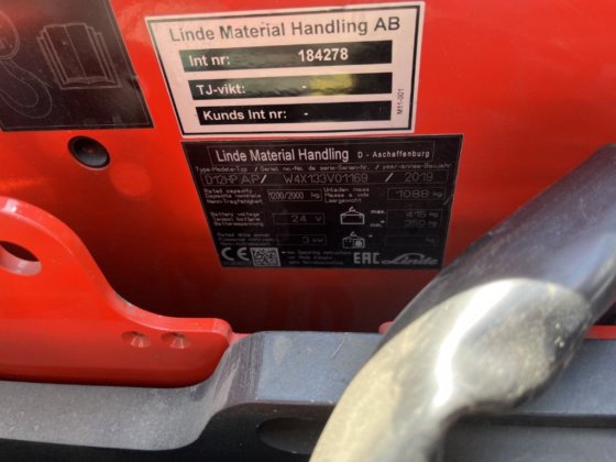 2019 Linde D12HPAP