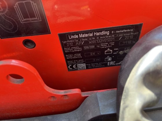 2019 Linde D12HPAP