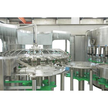 全自动三合一瓶装水冲洗灌装旋盖机