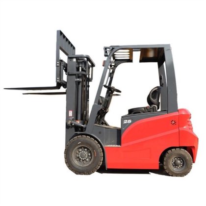 带快速电池充电器的 2.5 吨电动托盘叉车