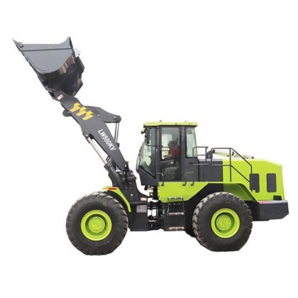 带操纵杆的建筑设备 5t 全电动轮式装载机