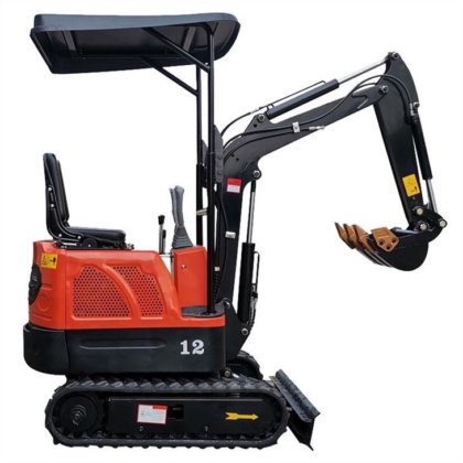 价格低廉的国产小型履带式挖掘机 小型挖掘机 1.2 吨 新款装载机待售