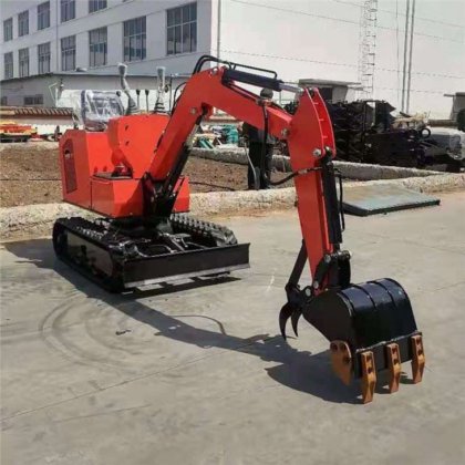 1000KG 小型农用挖掘机 迷你花园挖掘机