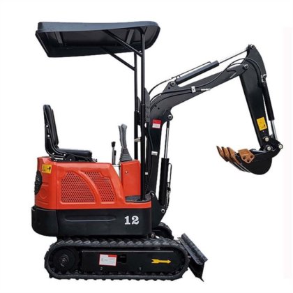 中国 1 吨 1.2 吨小型挖掘机（带