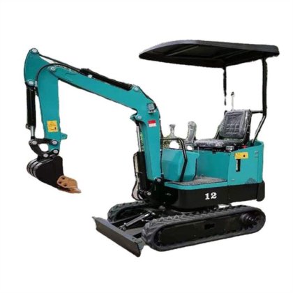 中国 1 吨 1.2 吨小型挖掘机（带
