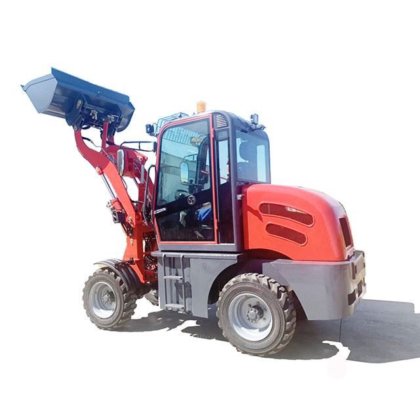 无废气的液压迷你农用拖拉机装载机