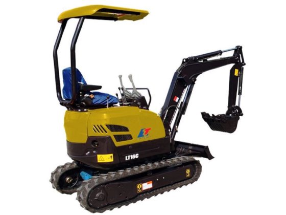 农场和花园使用的小型履带式液压挖掘机