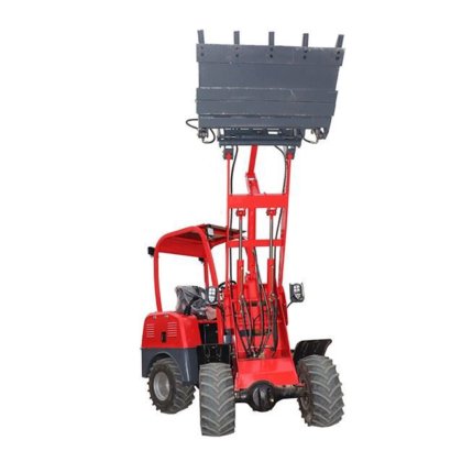 配备高效电驱动系统的中国轮式装载机