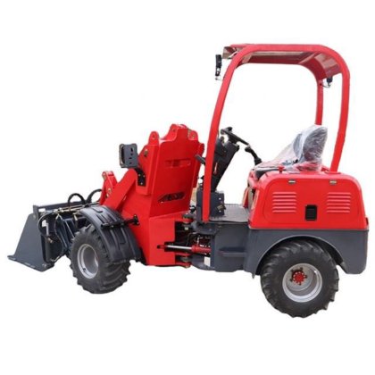 配备高效电驱动系统的中国轮式装载机