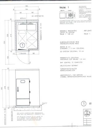 2003 STAMM dough storage cell