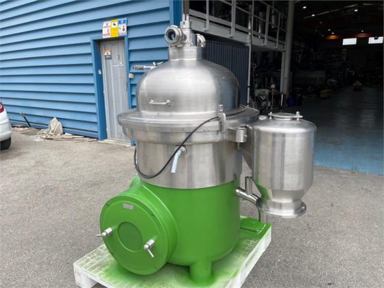 1981年製ウェストファリアSA45-36-076型プレート式遠心分離機 中古品