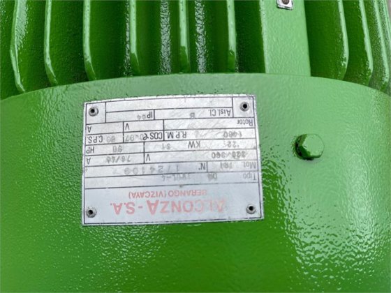 1981年製ウェストファリアSA45-36-076型プレート式遠心分離機 中古品