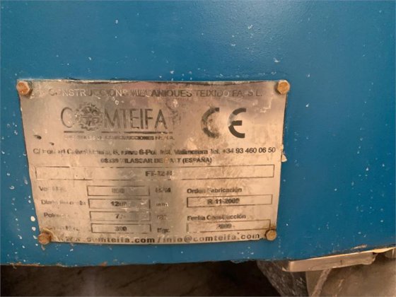 中古コムテファFT-12-B遠心分離機