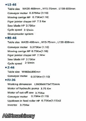 FINGER JOINT SYSTEM - AUTOMATIC