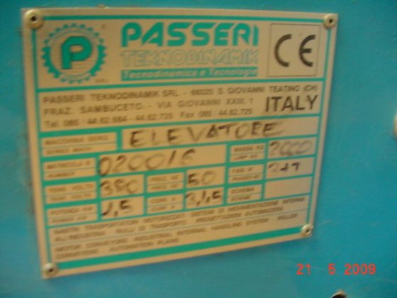 PASSERI TECHNODINAMIK -CE-