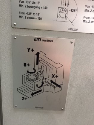 DIXI MACHINES DHP-50 -5X- SIEMENS