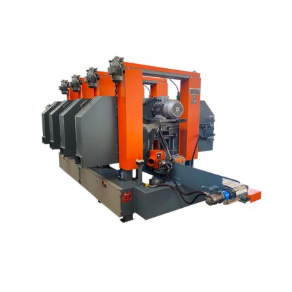 Scie à refendre horizontale multitêtes