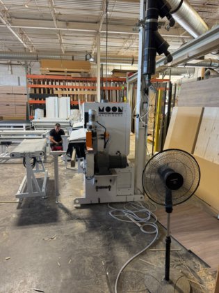 UV Edge Coating Machine in Toronto, Ontario, Canada