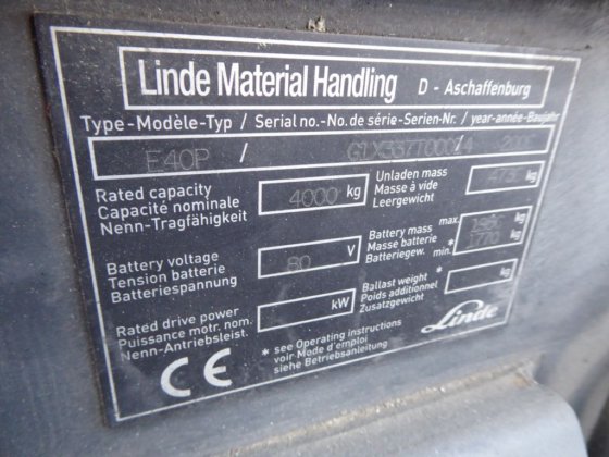 2006 Linde E40P