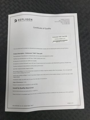 Repligen ProConnex CPC Repligen ProConnex