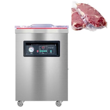 全自动冷冻鲜肉蔬菜包装食品真空封口机