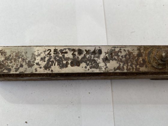 Guide Chisel for chain chisel