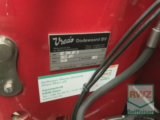 2022 Vredo 344.07.5 Agri Twin