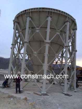 Silo de cimento com capacidade